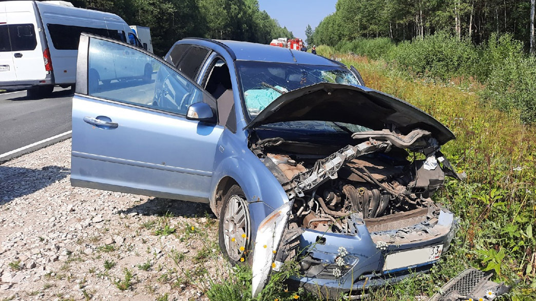 В страшной массовой аварии в Судогодском районе пострадали несколько человек