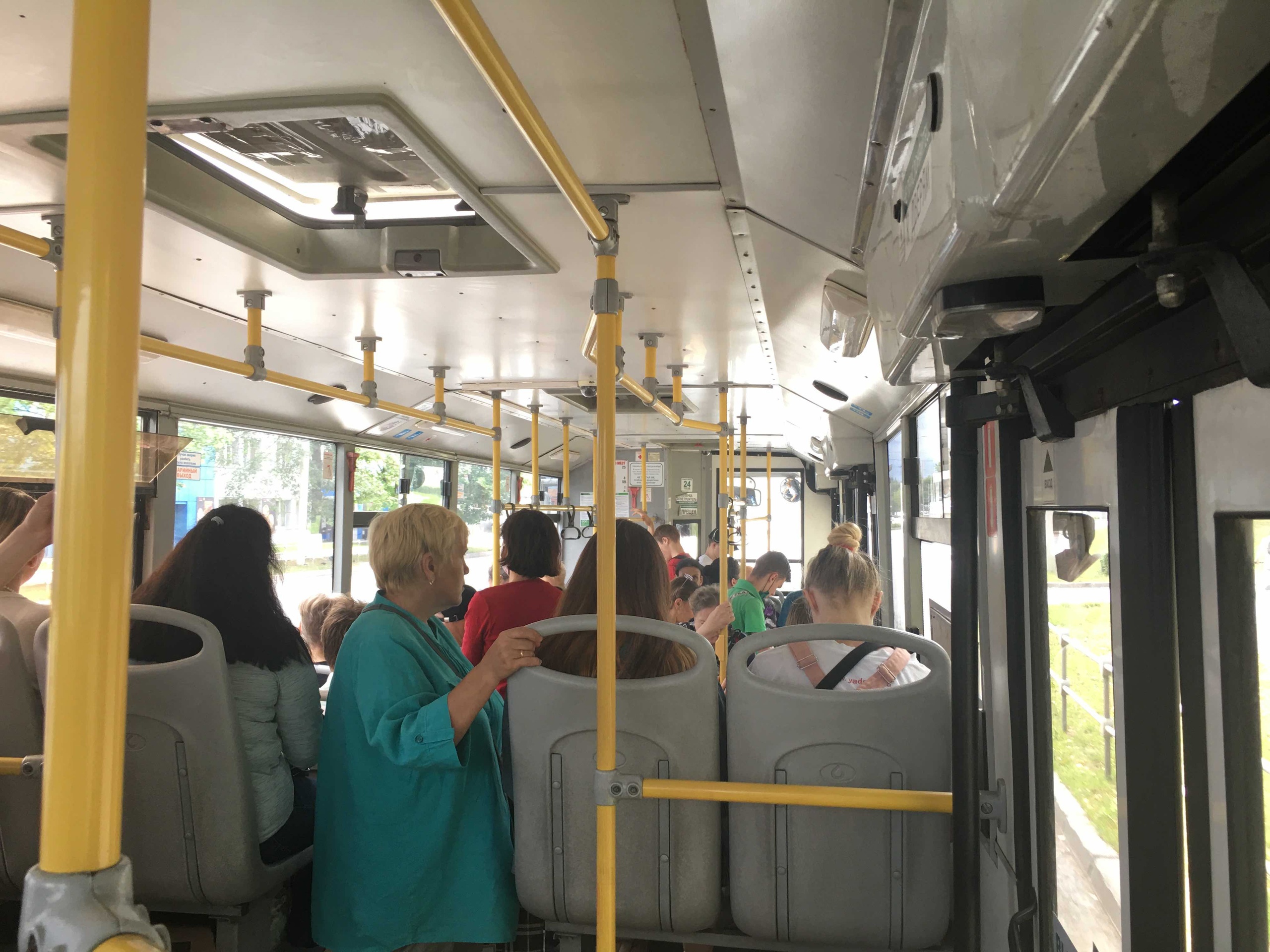 В мэрии Владимира объяснили, почему в жару в городских автобусах работают печки