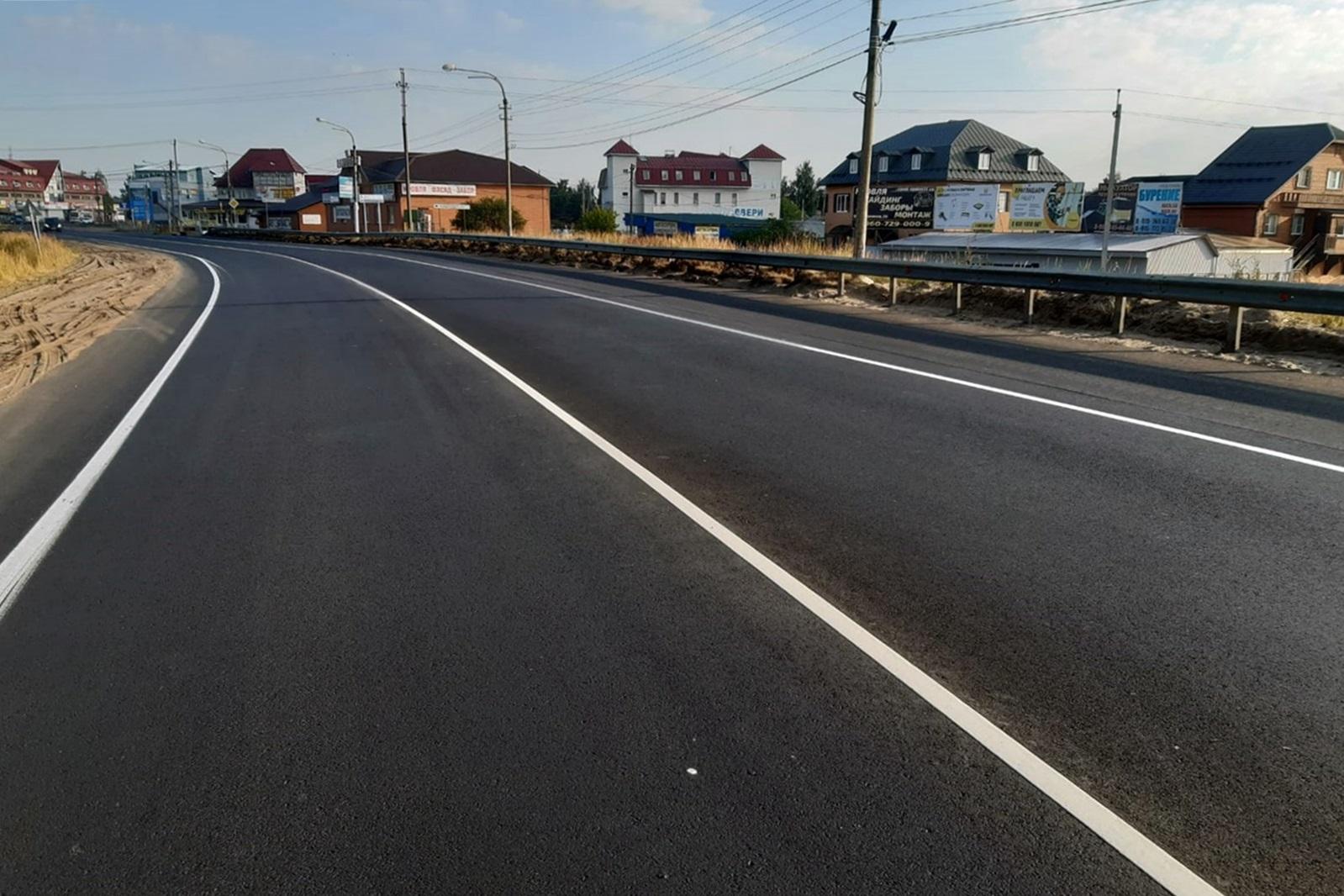 На 4 региональных дорогах во Владимирской области раньше срока завершили ремонт