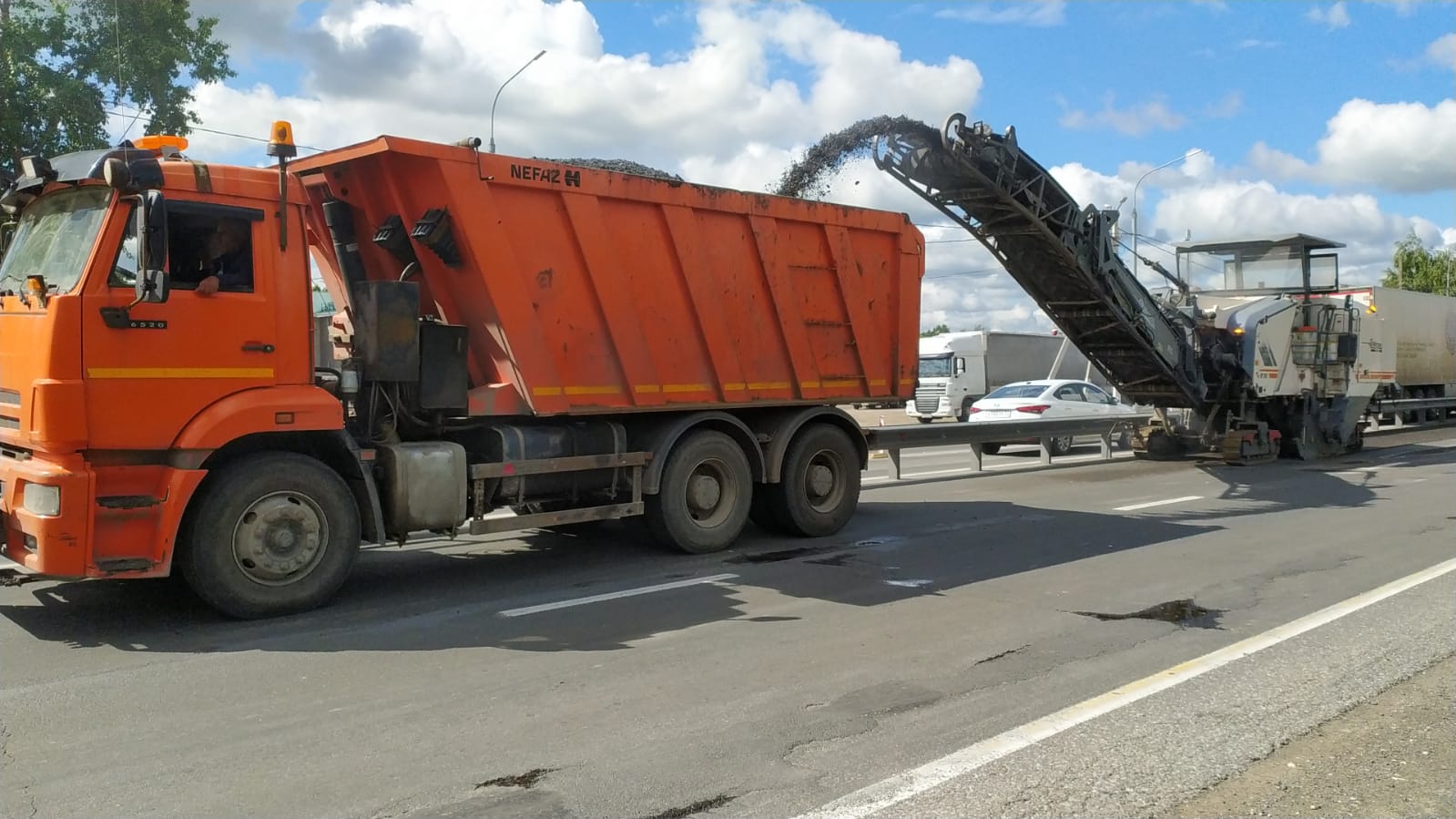 В срок до 5 августа дорожники прекратят ремонт трассы М7 в Покрове