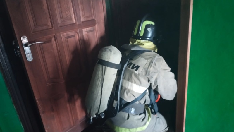 Во Владимирской области спасали жильцов многоэтажки из-за горящего мусора