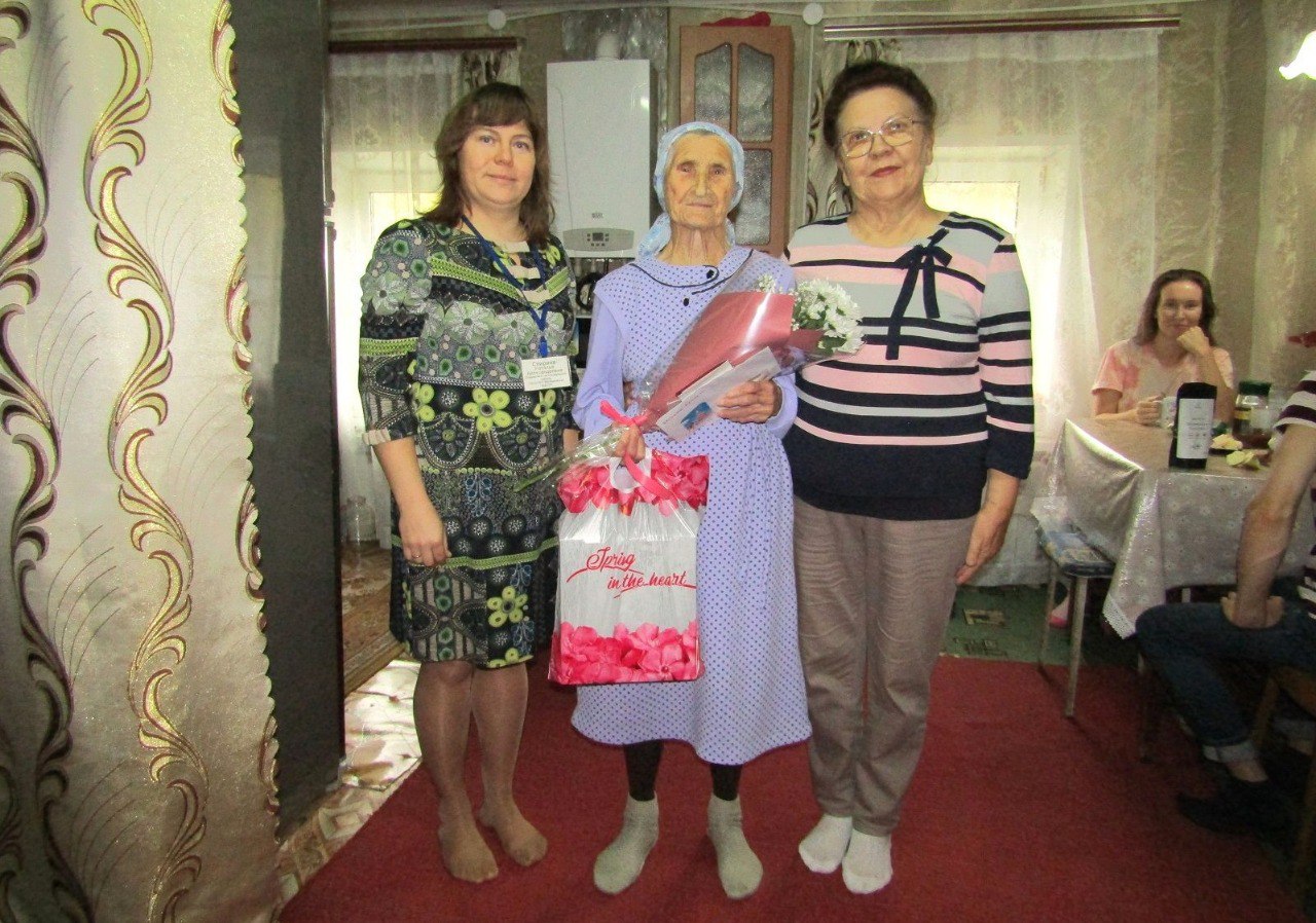 Жительница Меленковского района отметила 100-летие 