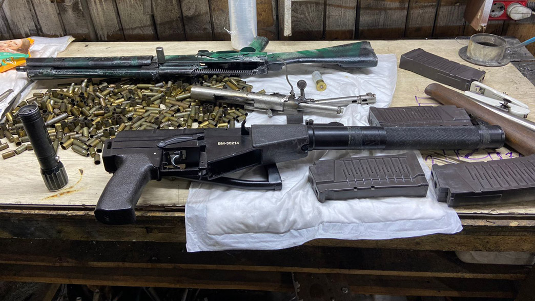 Житель Петушков в гараже организовал мастерскую по изготовлению оружия