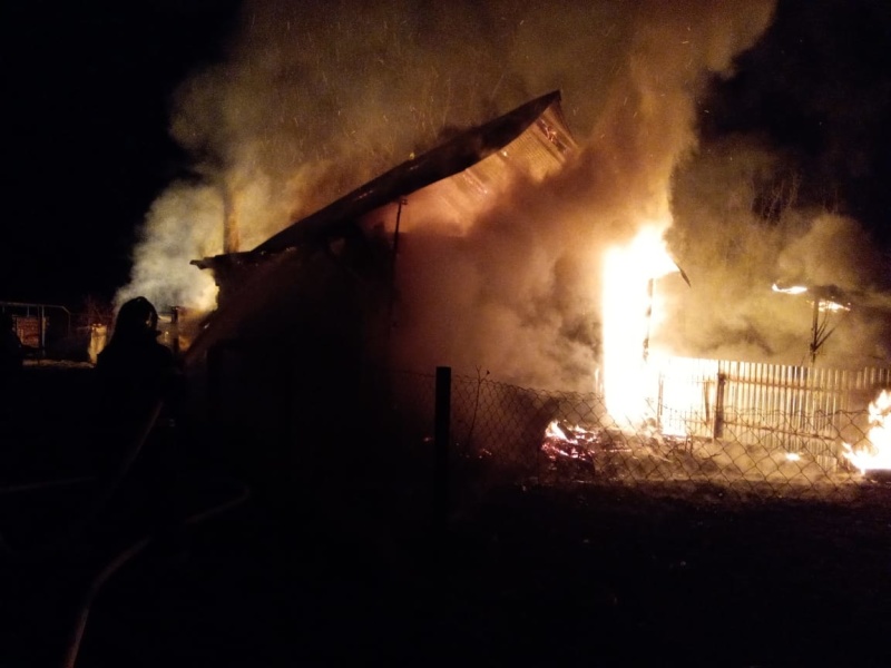 В Вязниках из-за несвоевременного звонка в МЧС полностью сгорел жилой дом
