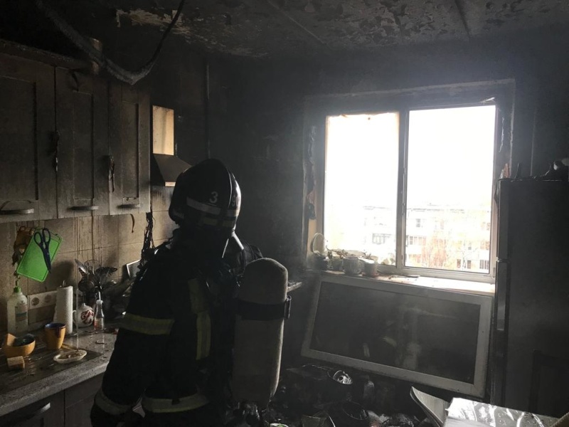 Во Владимире шестерых человек эвакуировали из пожара в многоэтажке