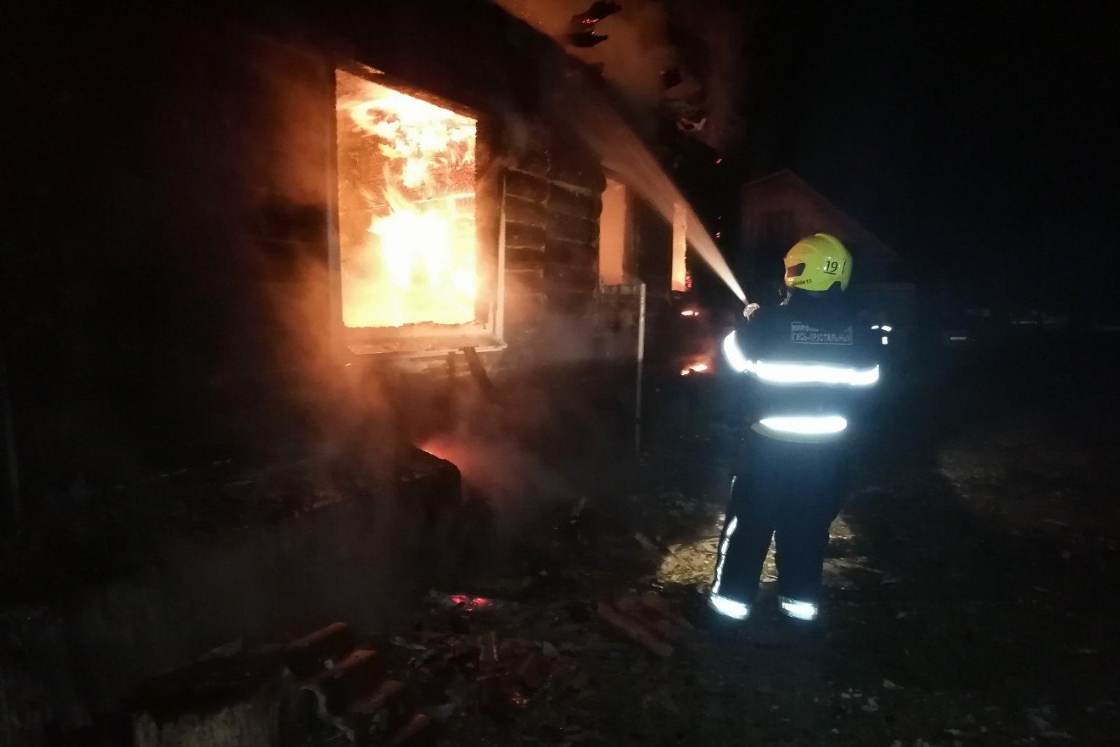 Неисправная печь стала причиной смертельного пожара во Владимирской области