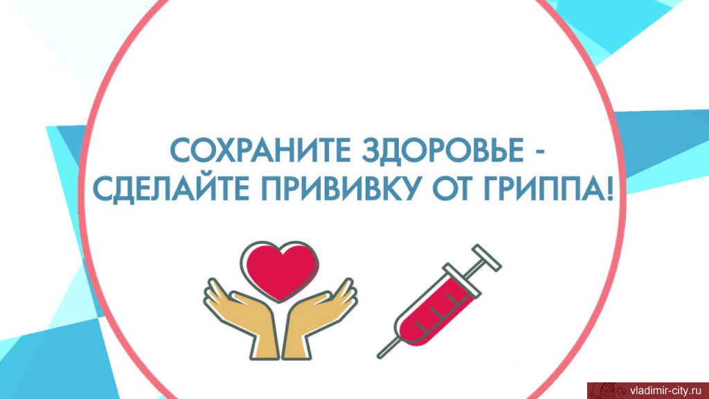 Во Владимире продолжается прививочная кампания от гриппа и ОРВИ