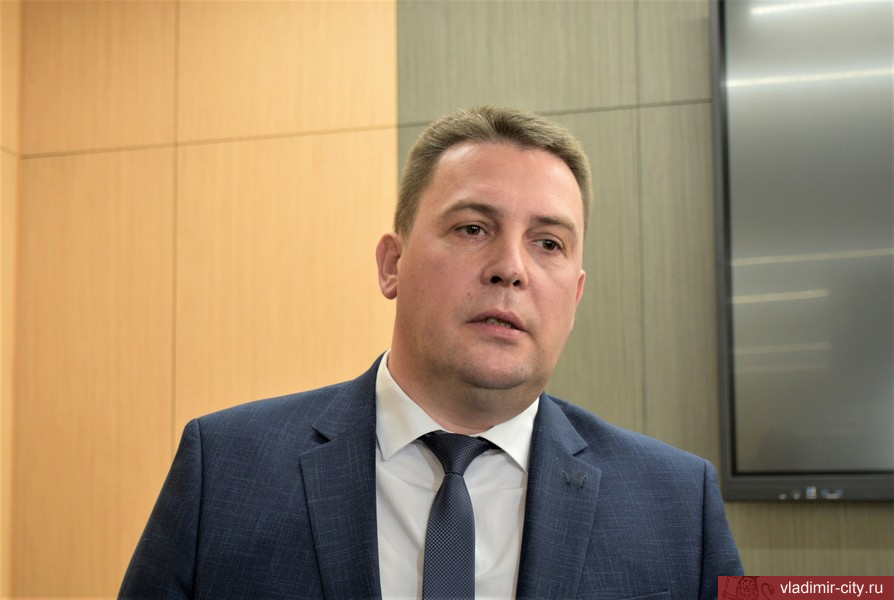  Глава города Владимира Дмитрий Наумов провел первую общегородскую планерку