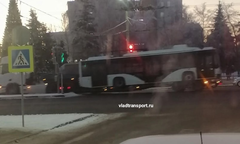 Во Владимир приехал новый троллейбус