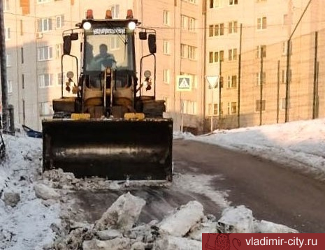 Владимирцам напомнили адреса для жалоб на уборку снега