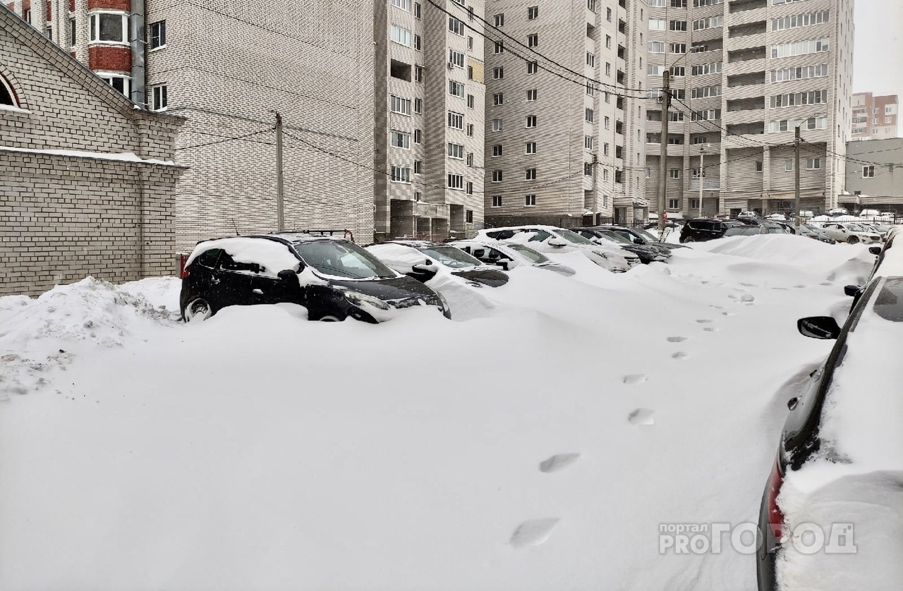 Владимирцев предупредили о снегопадах и росте сугробов