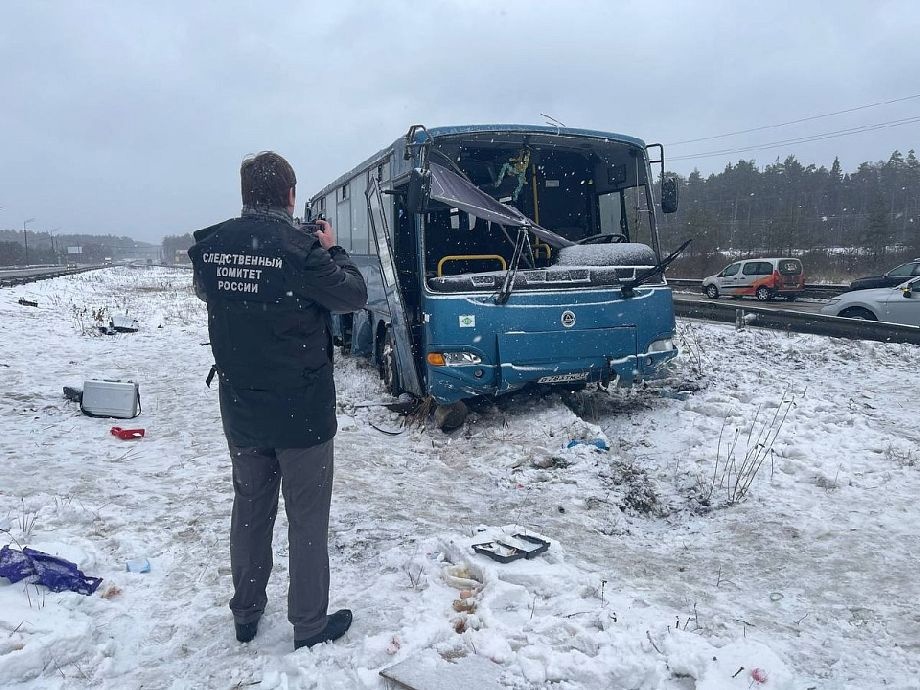 Более 20 человек пострадали в ДТП с автобусом в Судогодском районе