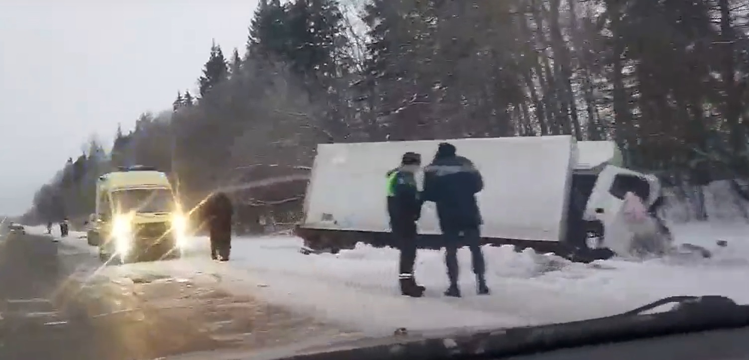 В Суздальском районе произошла страшная авария с участием грузовиков
