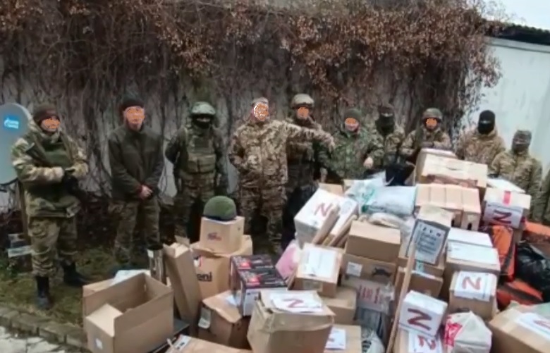 Бойцы на Луганщине получили гуманитарный груз от владимирцев