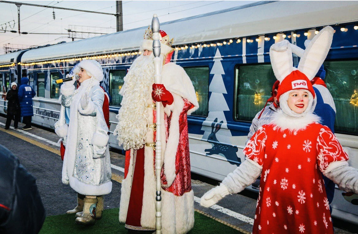 Дед Мороз на поезде приедет в Ковров