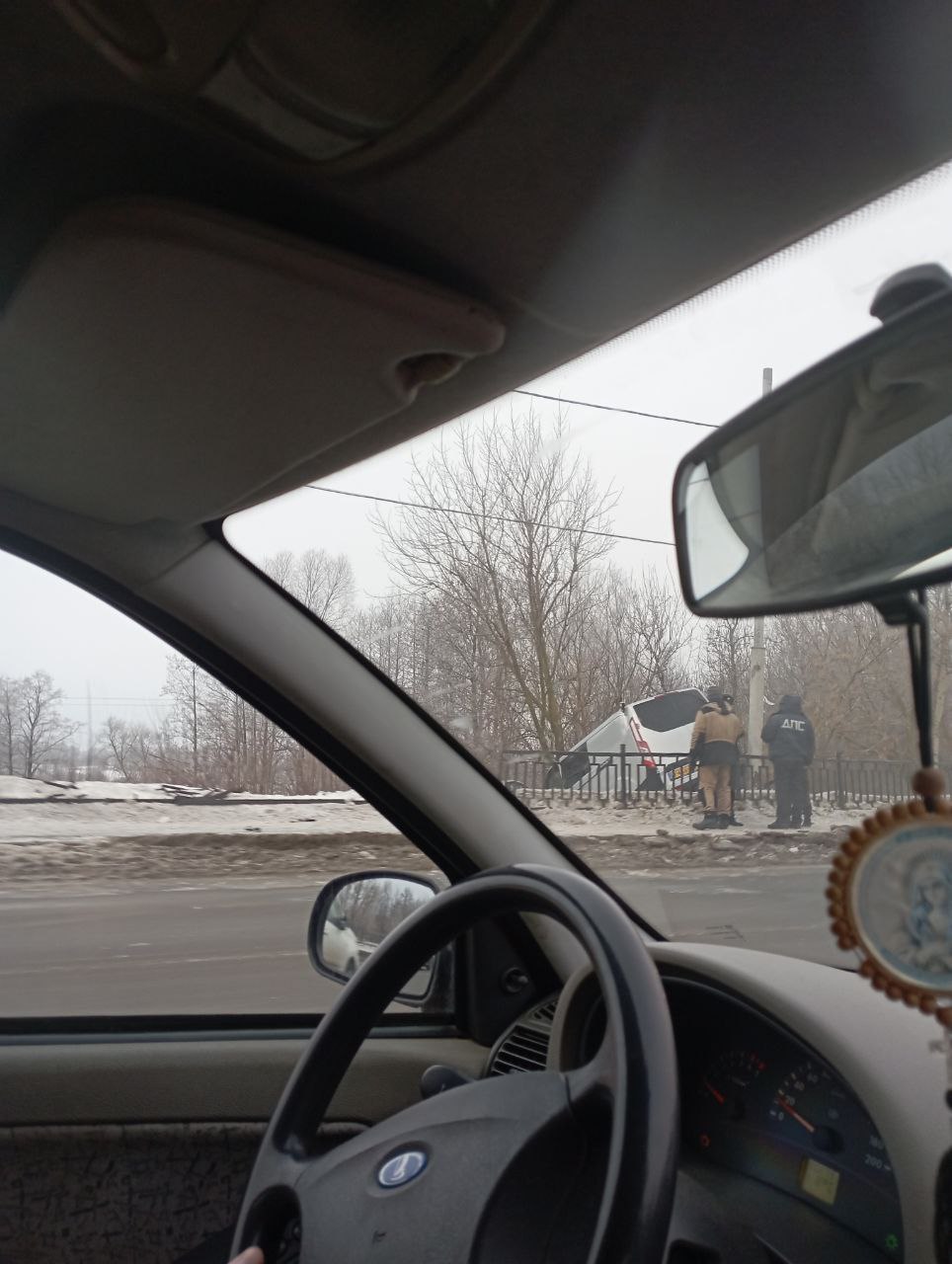Движение со стороны Загородного оказалось парализовано из-за серьёзного ДТП