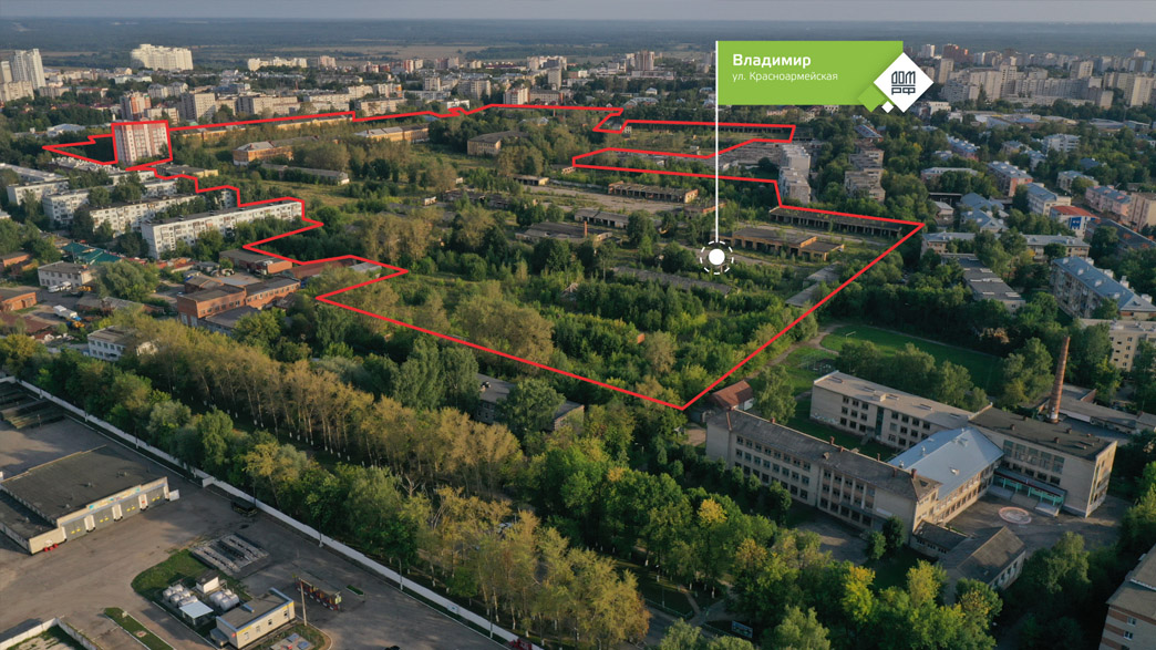 Муромская компания будет застраивать территорию Октябрьского военного городка во Владимире