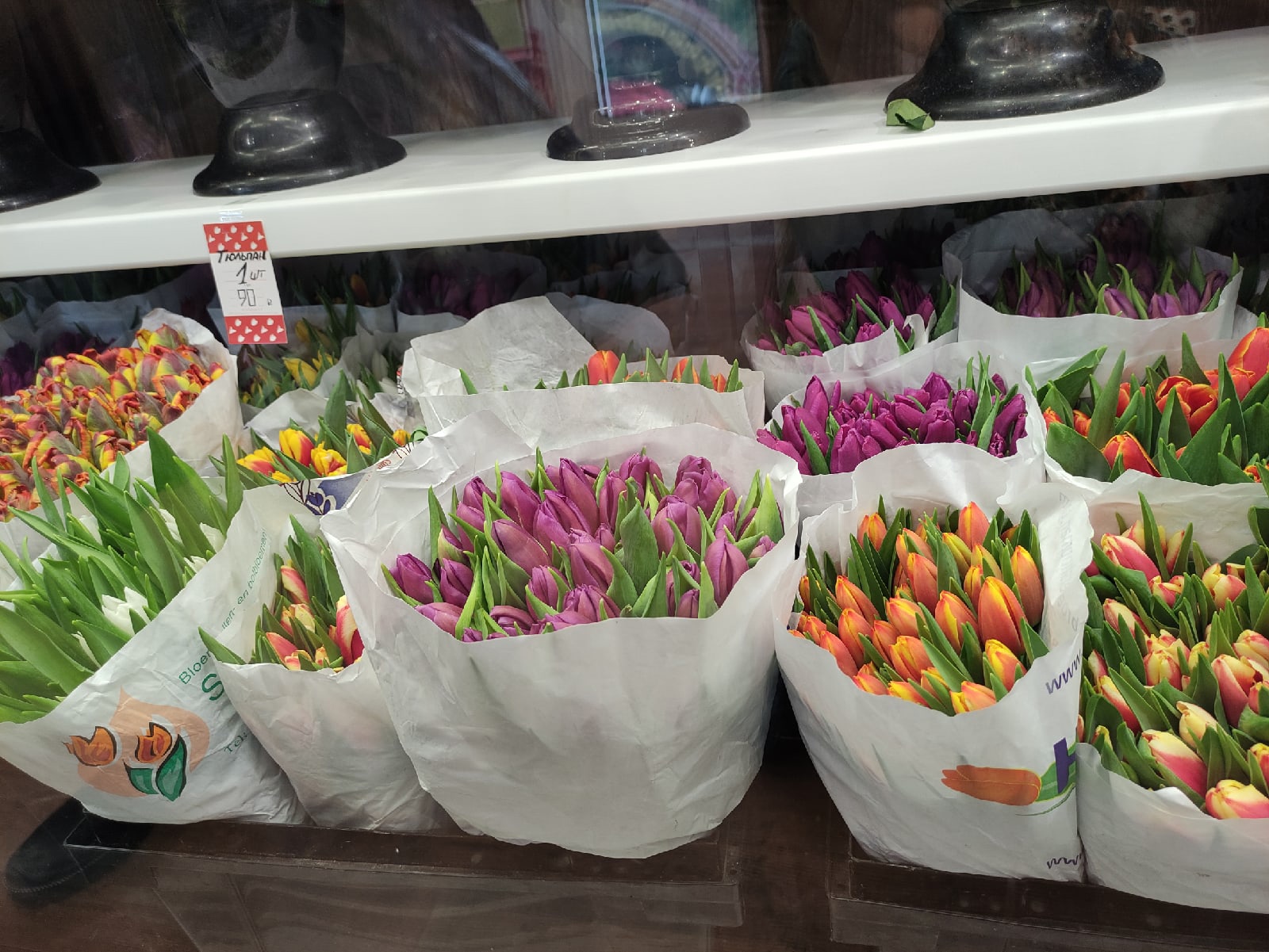 К 8 марта тюльпаны из Владимирской области "разлетелись" по другим регионам России