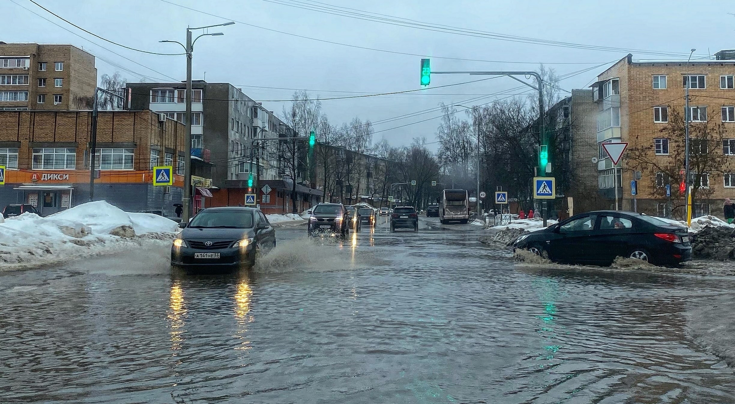 Владимирцам грозит потоп из-за резкой смены погоды уже с 15 марта