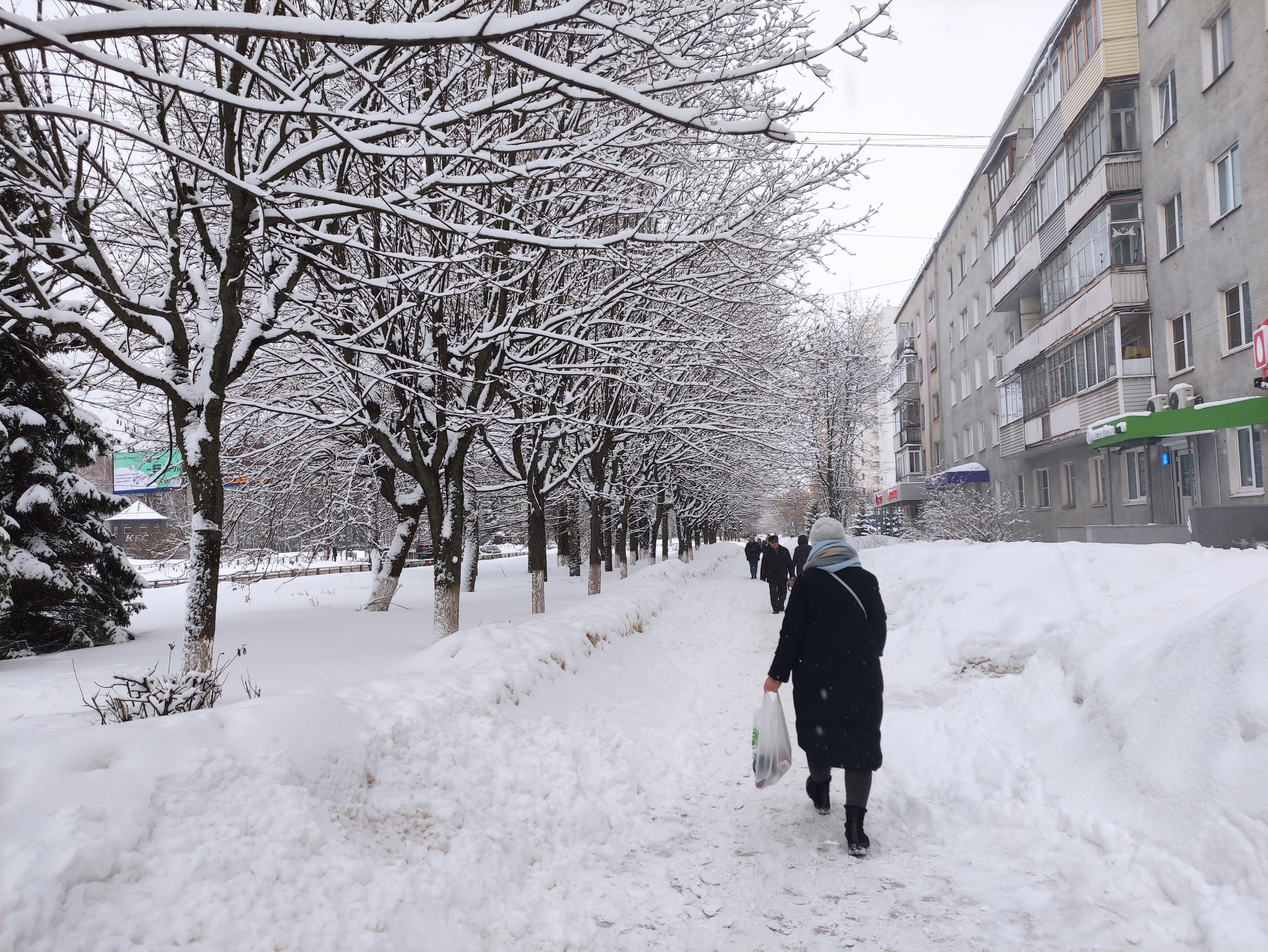 Снег во владимире сегодня фото