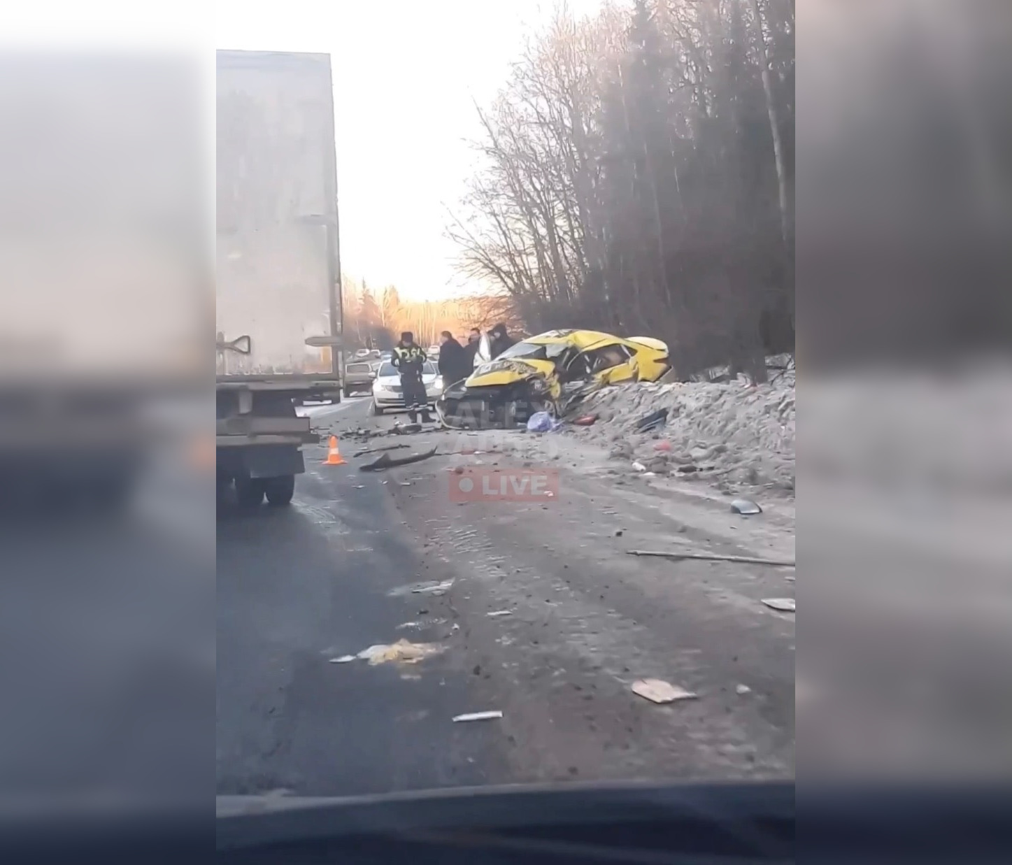 В Александровском районе в лобовом столкновении двух автомобилей погиб один из водителей