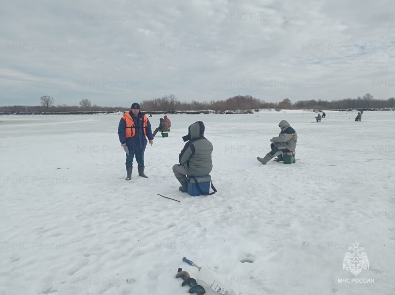МЧС по Владимирской области предупреждает об опасности выхода на лед