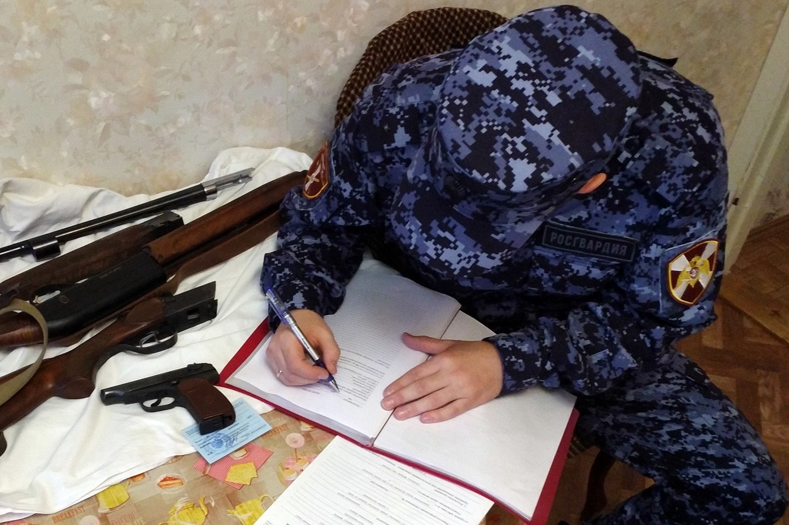 Росгвардия во Владимирской области проводит акцию "Оружие"