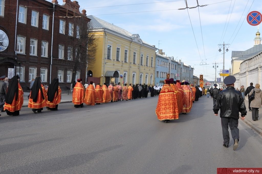 В Праздник Пасхи во Владимире ограничат движение транспорта
