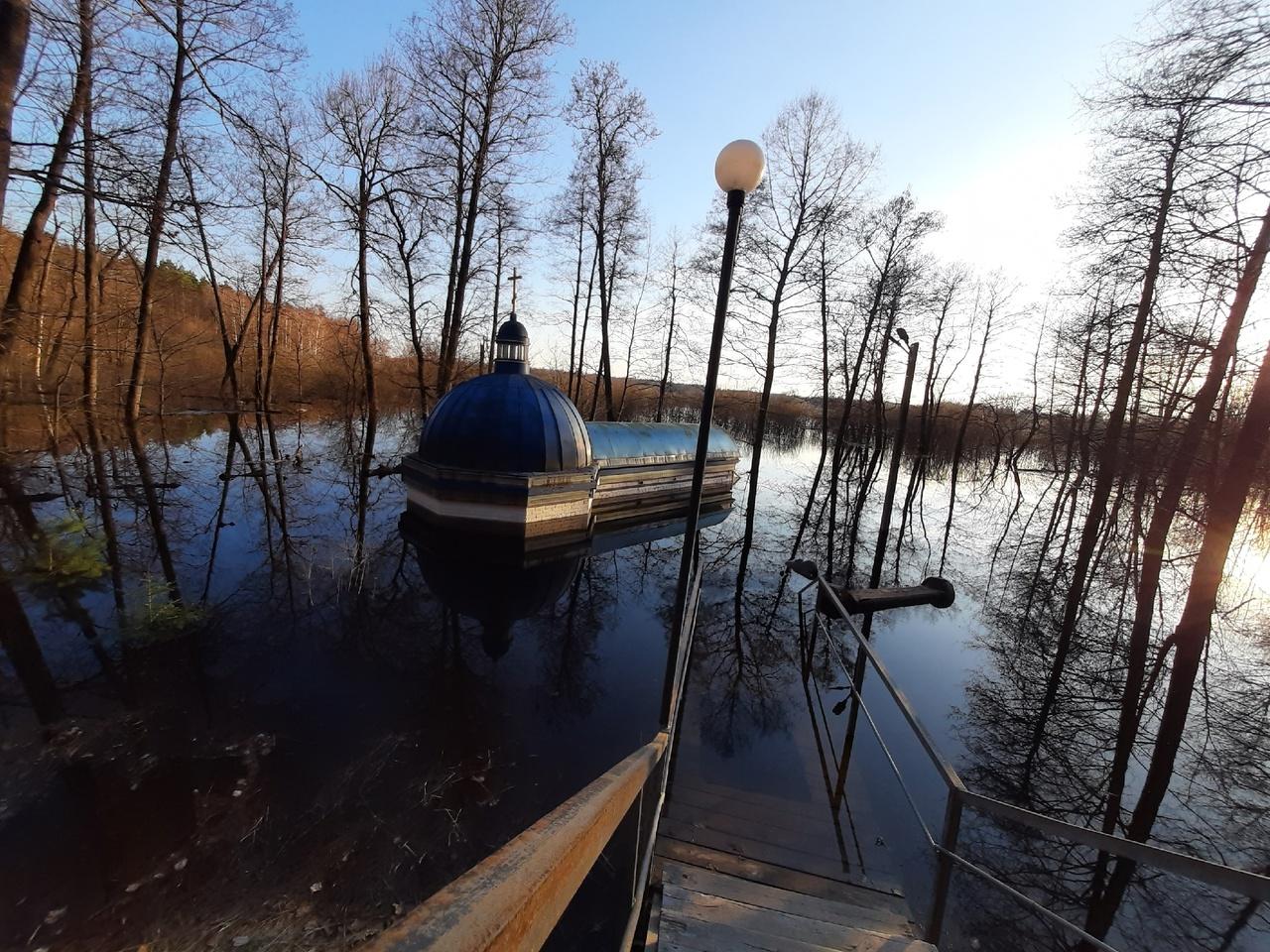 Во Владимирской области два святых источника ушли под воду