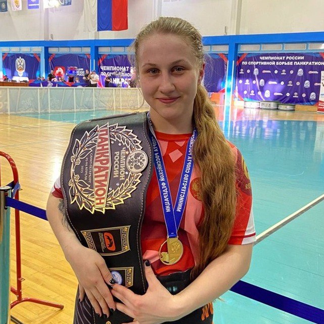 Анна Ершова из Владимира стала чемпионкой России по панкратиону