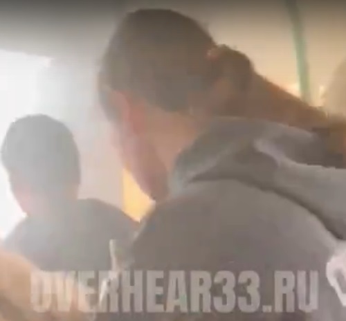 Во Владимире загорелся рейсовый автобус с пассажирами в салоне