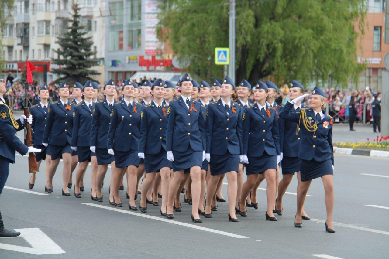 Во Владимире прошел парад, посвященный 78-ой годовщине Великой Победы