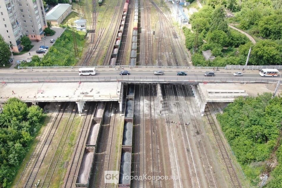 12 мая в Коврове опять перекроют движение из-за ремонта моста через железную дорогу