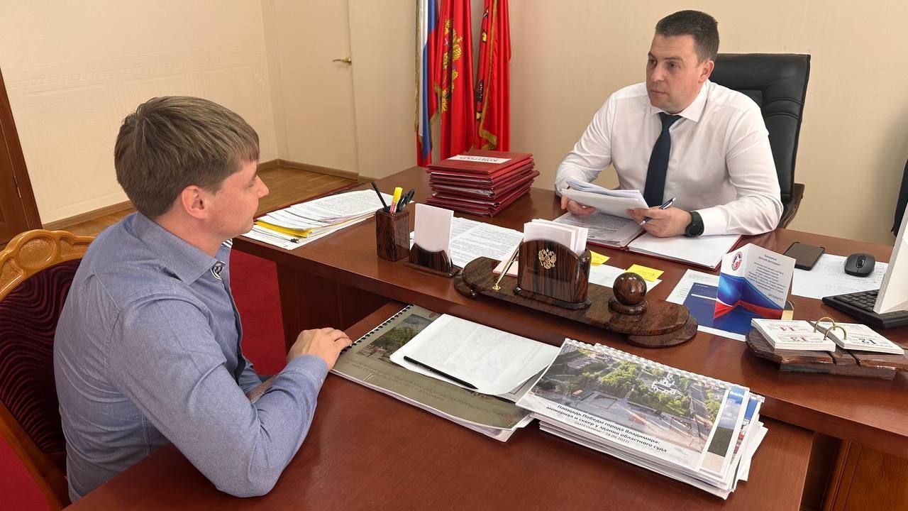 Дмитрий Наумов провел рабочую встречу с Павлом Кутузовым