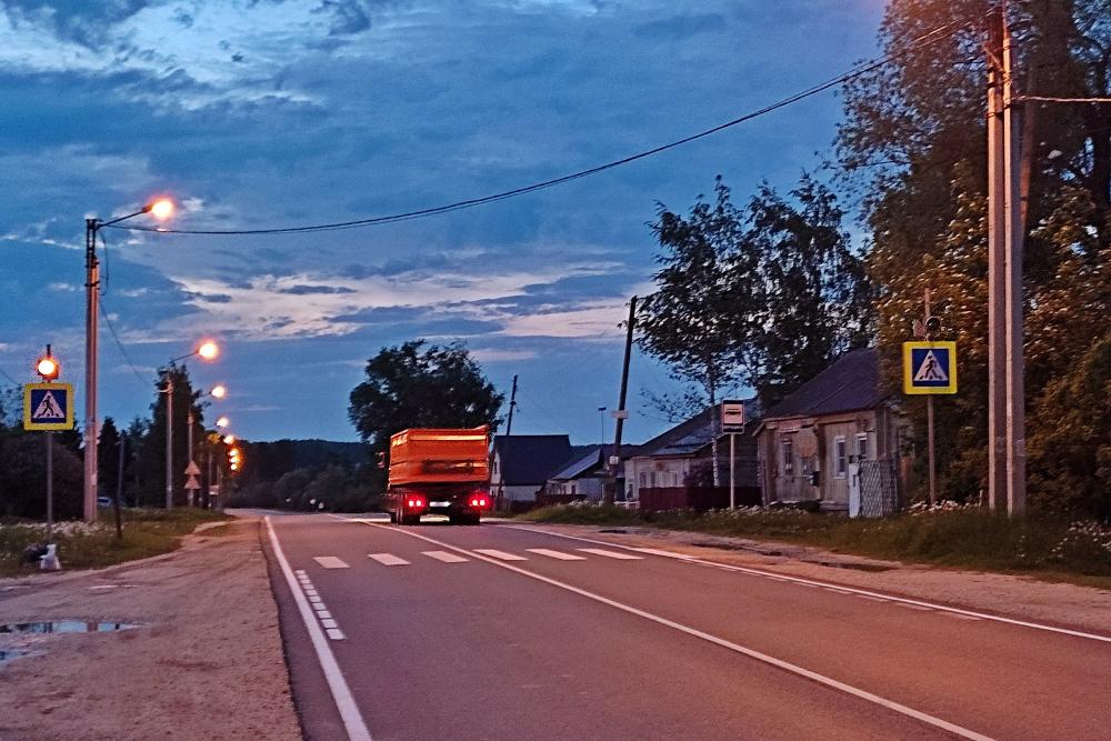 В нескольких селах Владимирской области обустроили дороги