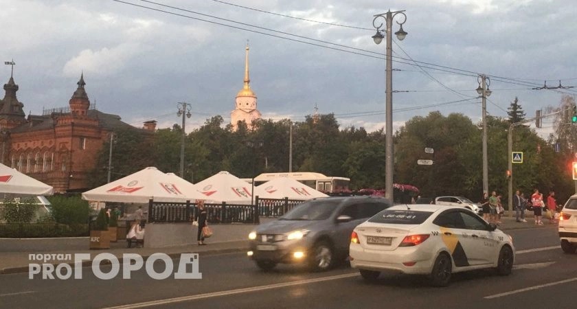 Владимирцам обещают дождь, грозу и сильный ветер