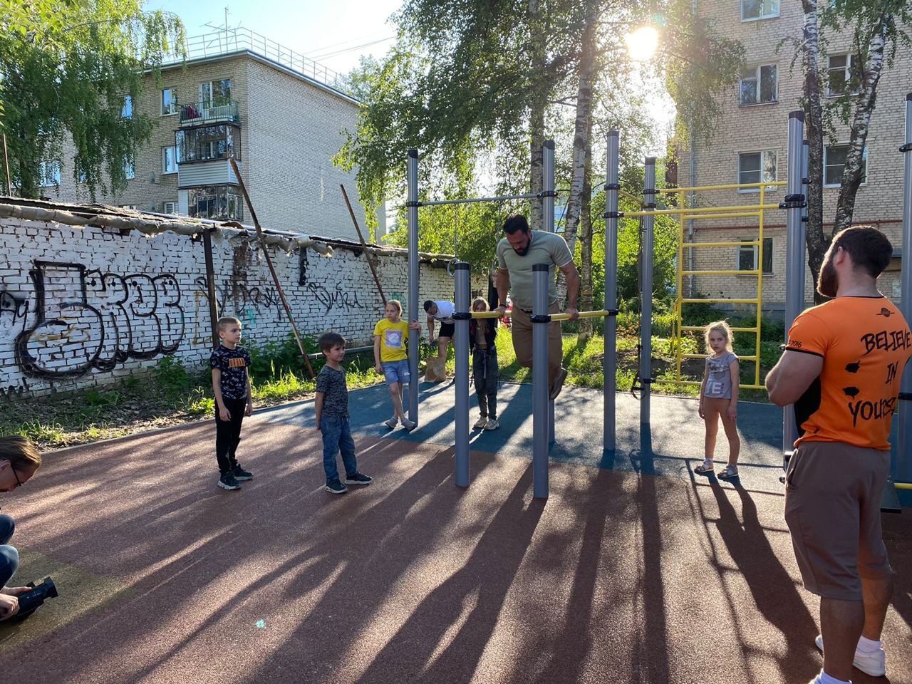 Депутат «Единой России» Роман Мусихин открыл площадку для воркаута во Владимире