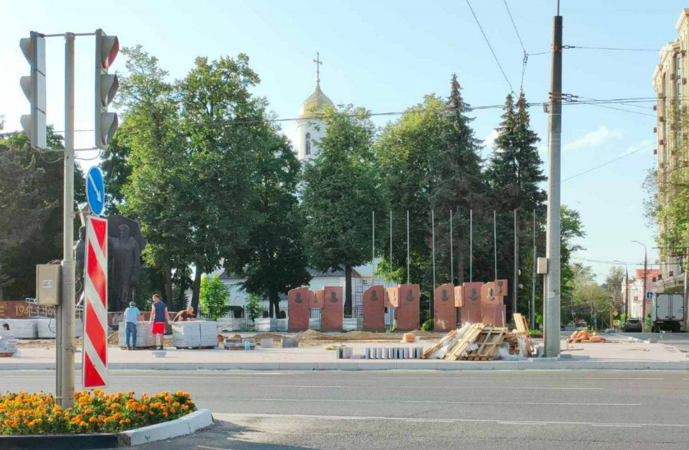  Подрядчик, нарушивший сроки ремонта Площади Победы, будет наказан