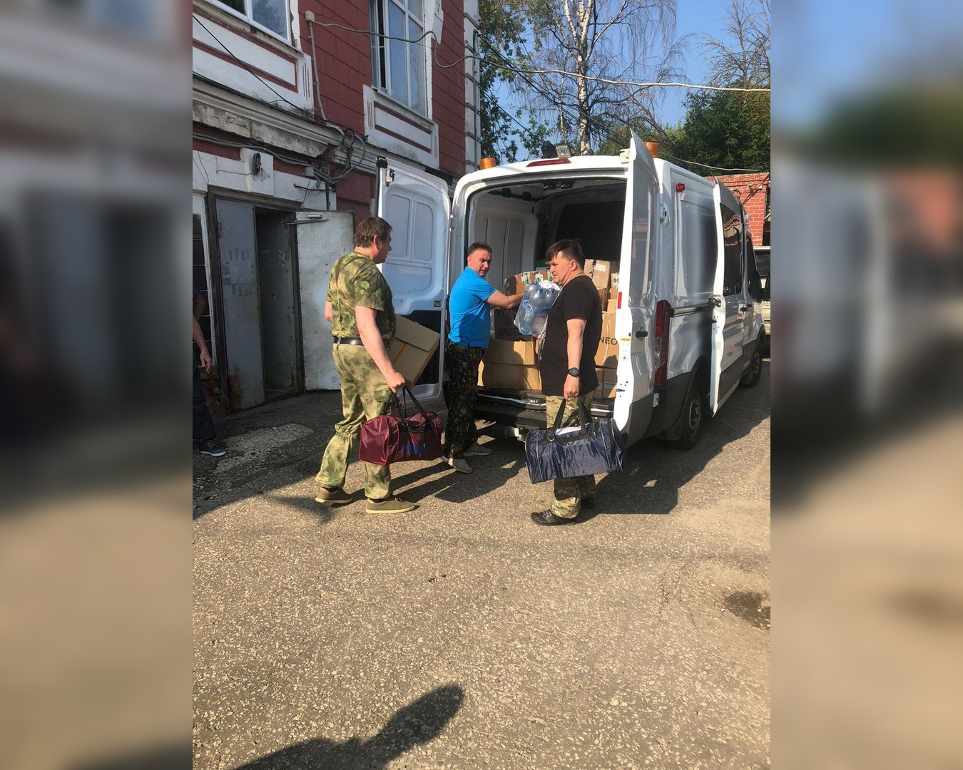 Из Владимирской области в Докучаевск отправилась очередная партия гуманитарной помощи