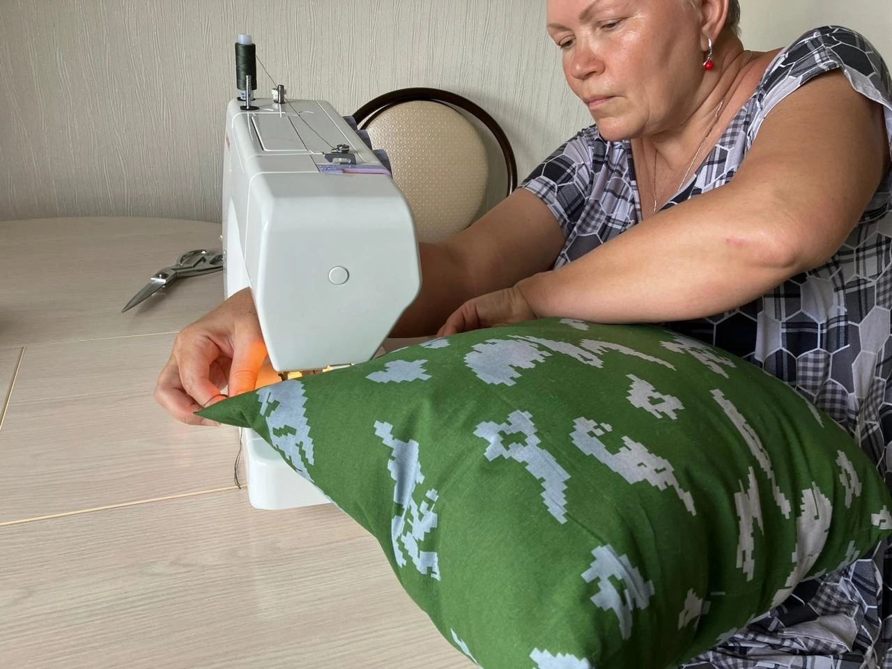 Во Владимирской области шьют подушки "особого назначения"