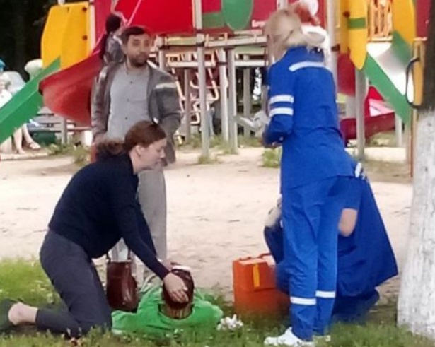 В центре Владимира "скорая" госпитализировала мальчика