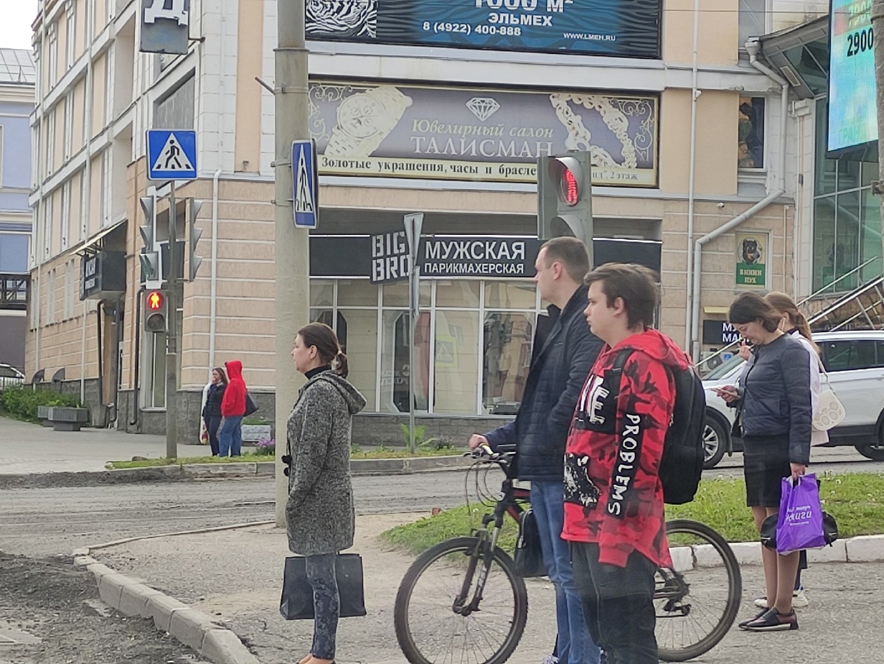Во Владимире на нескольких улицах установили светофоры со звуковым сигналом