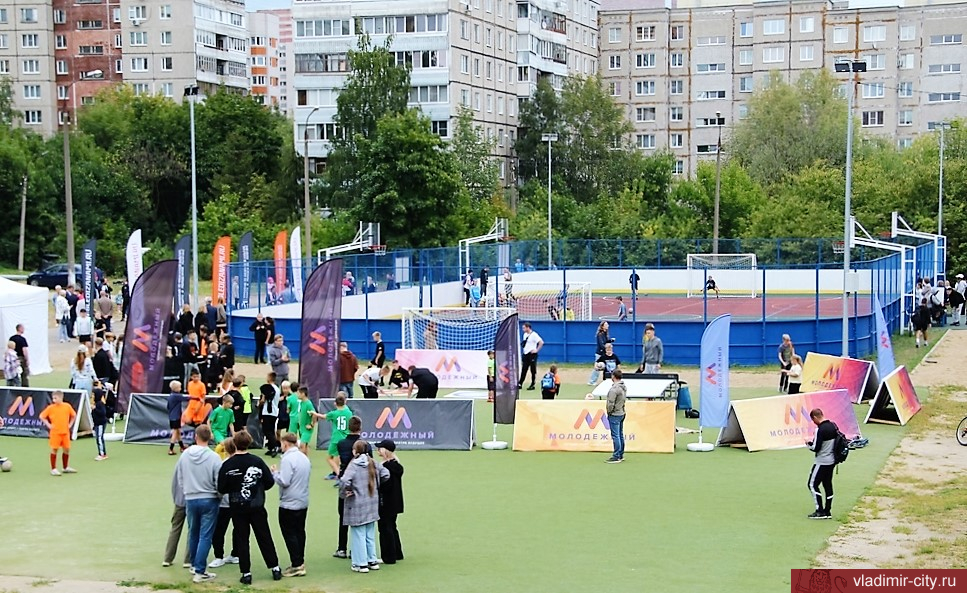 Во Владимире открыли третью "умную" спортплощадку 