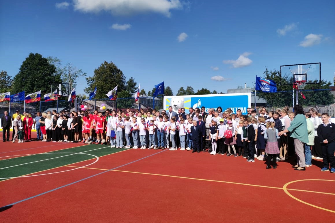 Во Владимирской области появились еще две всесезонные спортивные площадки