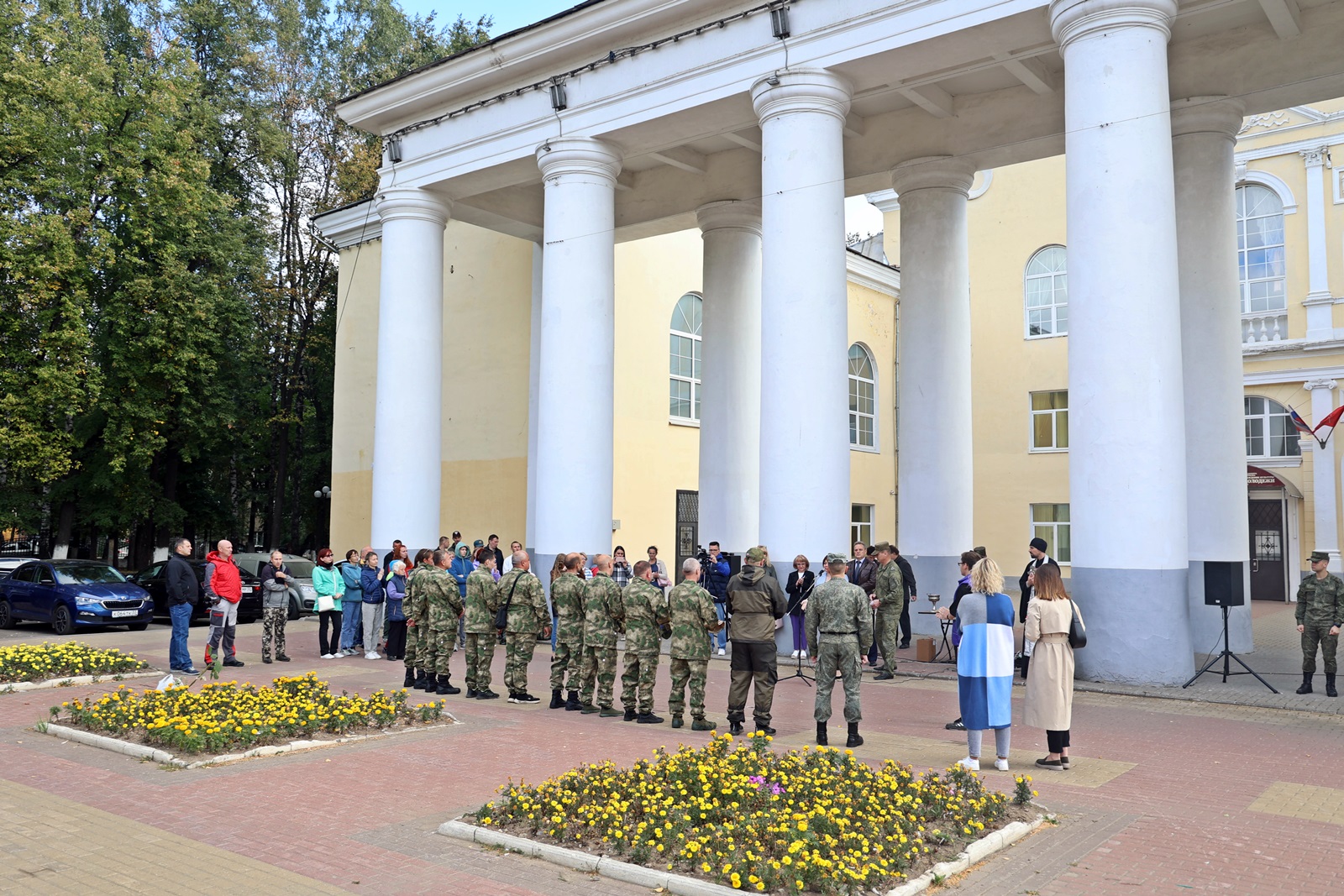 "Родина позвала": владимирские бойцы пополнили ряды военнослужащих по контракту