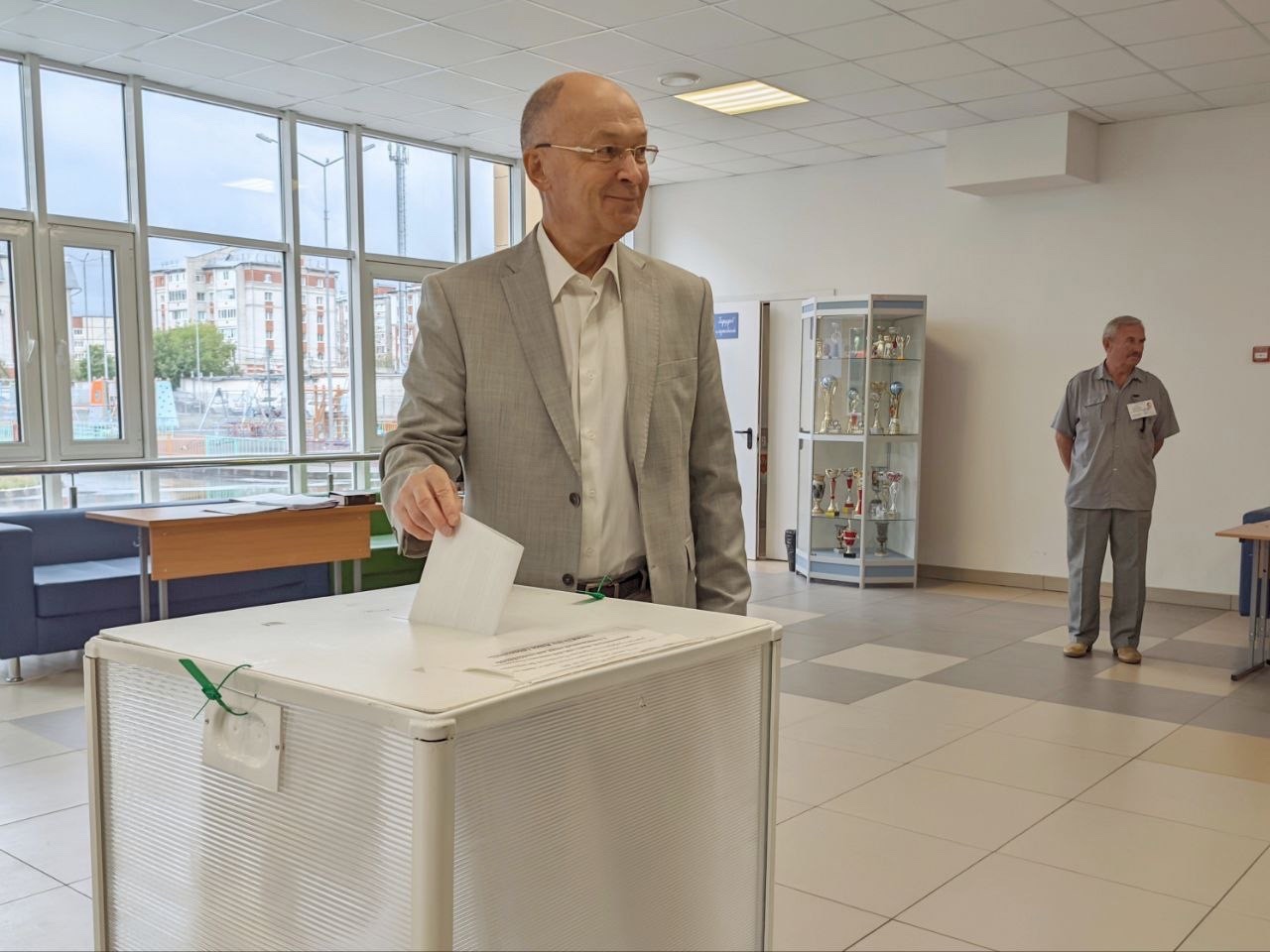 Владимир Киселев проголосовал на выборах депутатов Законодательного Собрания Владимирской области