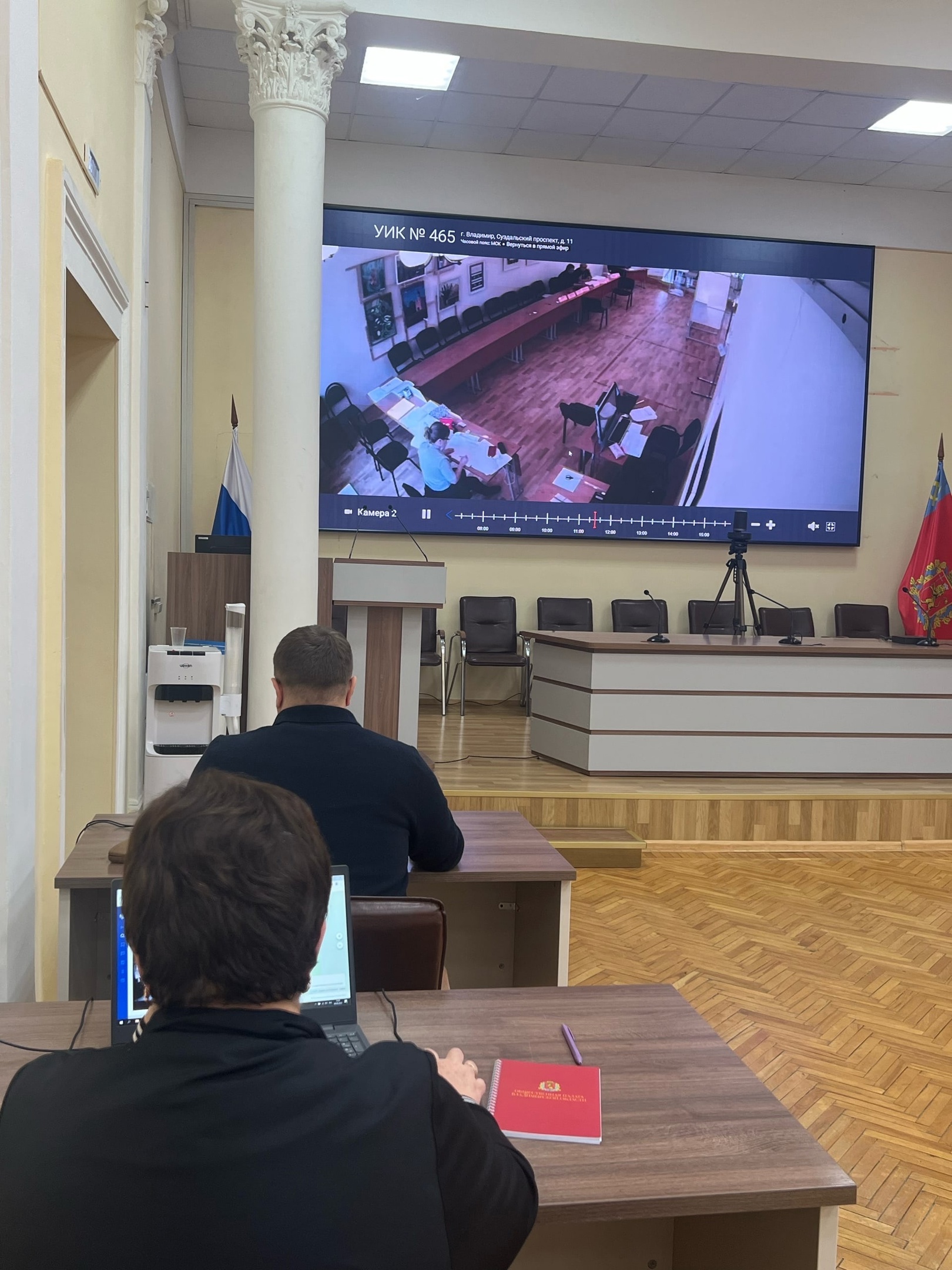 Активность избирателей Владимирской области 9 сентября оставалась невысокой