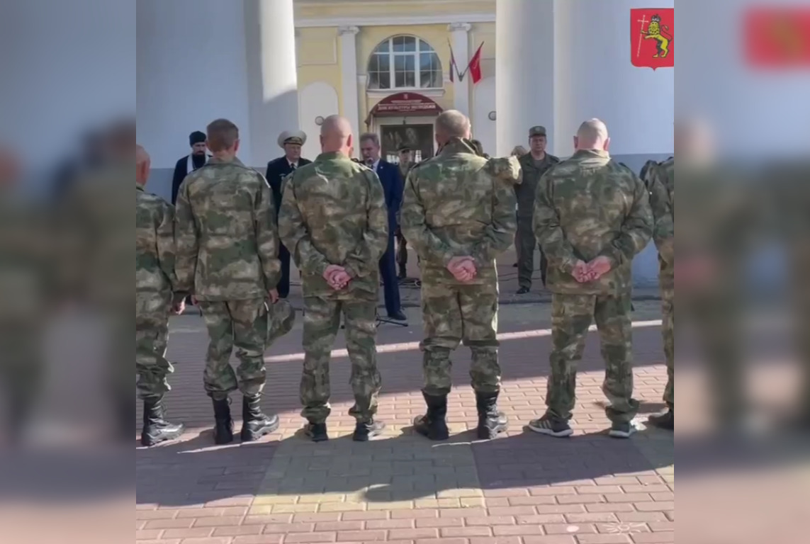 Из Владимирской области в зону СВО отправилась очередная группа контрактников