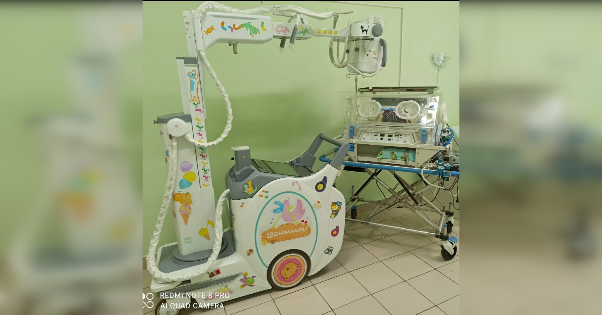 В роддоме №2 во Владимире появился передвижной палатный рентгеновский аппарат