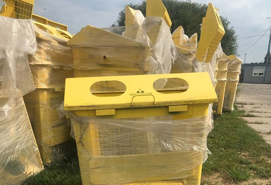 Во Владимире мусорное вторсырье будут собирать в контейнеры желтого цвета